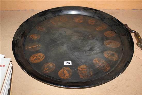 Fornasetti metal tray